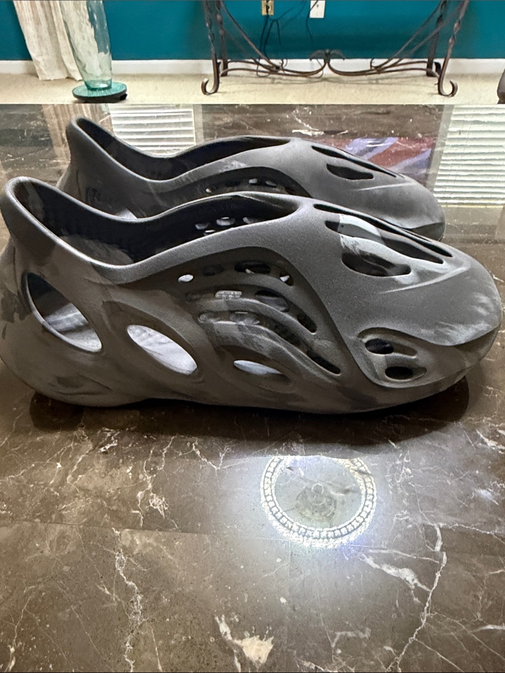Yeezy Foams On Foam Clog in Charcoal Gray